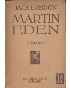 Jack London: Martin Eden  ed.Bietti  A81