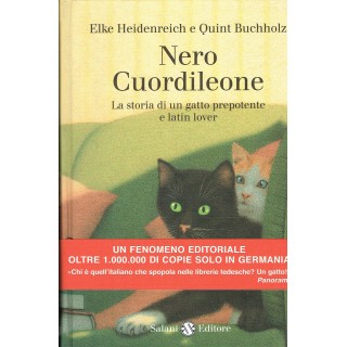 Heidenreich:Nero Cuordileone storia di un gatto ed.SALANI NUOVO sco...