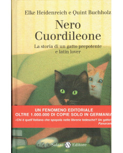 Heidenreich:Nero Cuordileone storia di un gatto ed.SALANI NUOVO A23