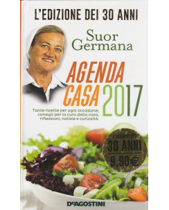 Suor Germana: Agenda casa 2017  ed.De Agostini NUOVO -40%  A82