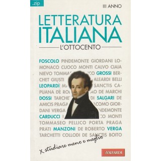 A.Galimberti: Letteratura italiana - L'Ottocento ed.Vallardi  NUOVO...