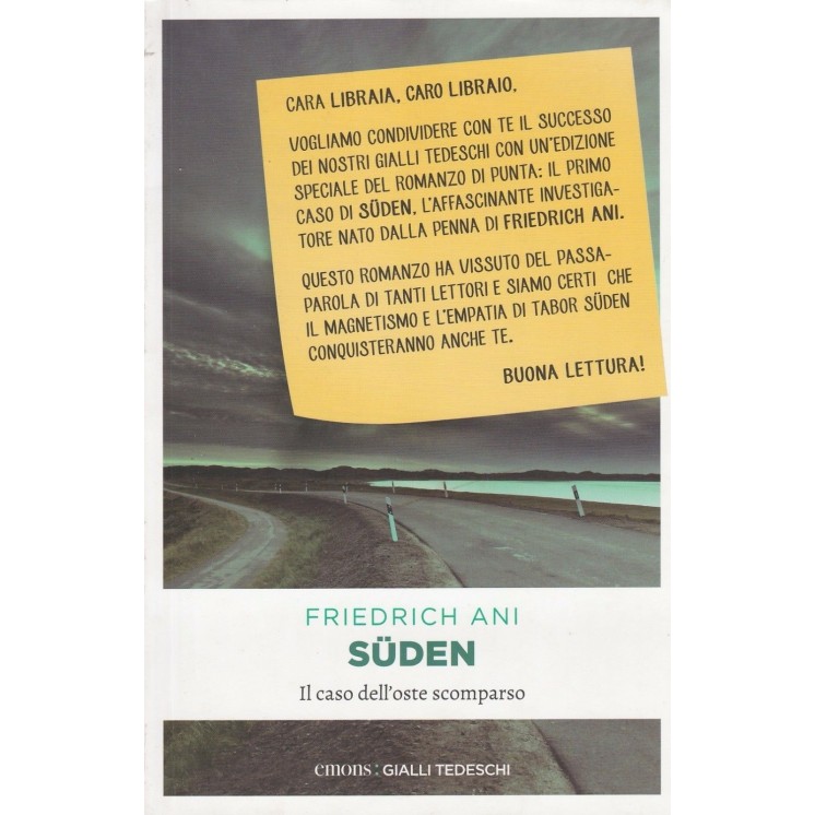 F.Ani: Suden Il caso dell'oste scomparso ed.Emons Nuovo -40% A39  4...