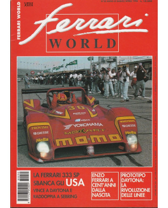 Ferrari World n.50 anno IX  Mar 1998 - Prototipo Daytona - F 333