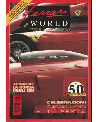 Ferrari World n.47 anno VIII  Lug 1997 - Le Mans'97