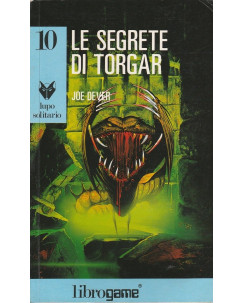 J.Dever:LIBROGAME serie Lupo Solitario 10 Le segrete di Torgar  1 Ed 1989 A18 