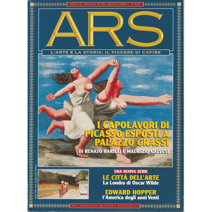 ARS n. 5 4/1998:I capolavori di Picasso - Ed. DeAgostini/Rizzoli FF...