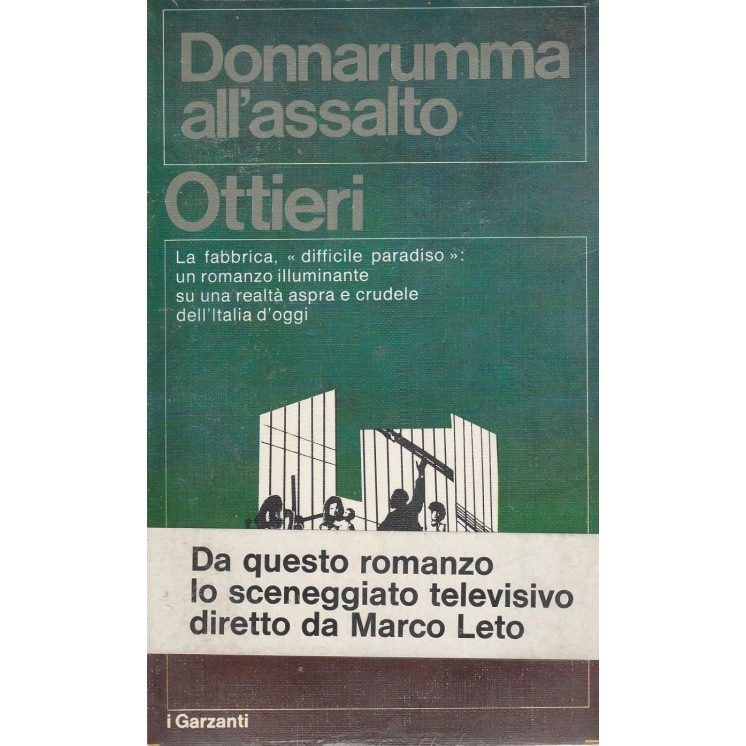 Ottieri: Donnarumma all'assalto (blisterato) ed.Garzanti A81  7,20€