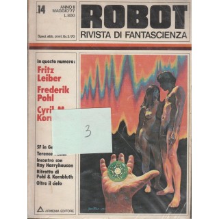 Robot Rivista di fantascienza - F.Leiber F.Pohl ed. Armenia  A44  3...