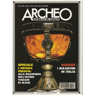 Archeo n 97 1993 - I Bizantini in Italia ed.De Agostini  3,20€ Archeo n 97 1993 - I Bizantini in Italia ed.De Agostini  3,20€