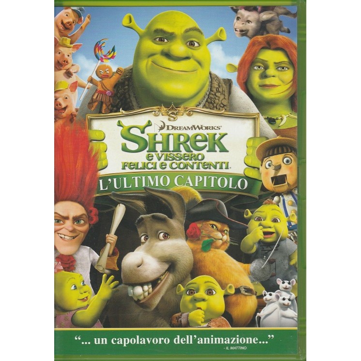 Shrek e vissero felici e contenti - ultimo capitolo DreamWorks DVD ...