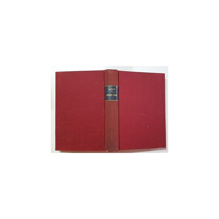Michael Prawdin: Gengiz-Khan ed. R. Bemporad & C. NO SOVRACC 1936 A...