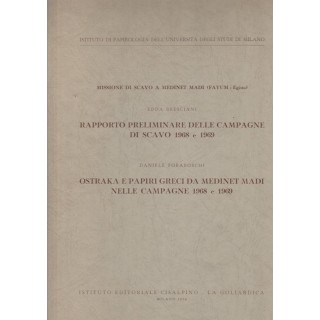 E.Bresciani: Rapporto preliminare delle campagne di scavo 1968 e 19...