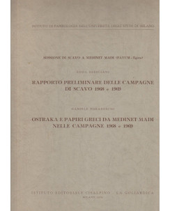 E.Bresciani: Rapporto preliminare delle campagne di scavo 1968 e 1969   FF14