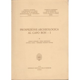 AAVV: Prospezione archeologica al capo bon - I ed.CNDR FF14  15,20€