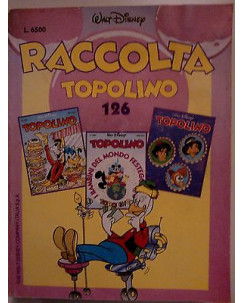 Topolino Raccolta (3 Fumetti) n° 126 -9 Gennaio 1994-  Edizioni Walt Disney