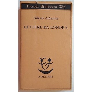 Alberto Abrasino: Lettere da Londra ed. Adelphi Piccola Biblioteca ...