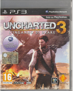 Videogioco per Playstation 3: Uncharted 3 L'inganno di Drake - 16+