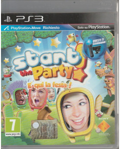 Videogioco per Playstation 3: Start the party! (playstation move) - 7+