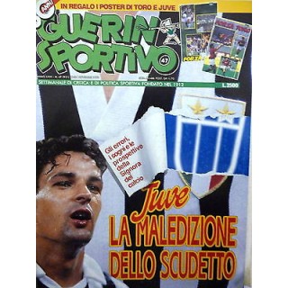 GUERIN SPORTIVO anno LXXX n.47 (921) 18-24 novembre 1992 "" NO POST... GUERIN SPORTIVO anno LXXX n.47 (921) 18-24 novembre 1992 "" NO POST...