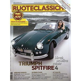 RUOTECLASSICHE N.287 novembre 2012: Triumph Spitfire 4, Ferrari 250...