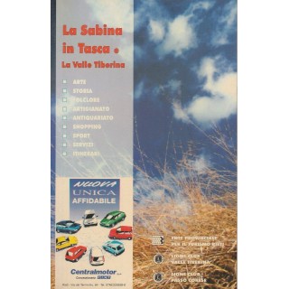 Anna C.Anselmi: La Sabina in tasca e la Valle Tiberina  A81  5,00€
