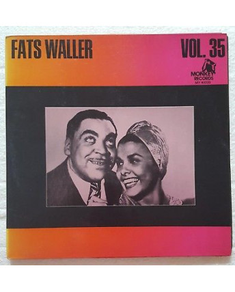 33 Giri FATS WALLER VOL.35 MONKEY REC MY40035 2LP - 451