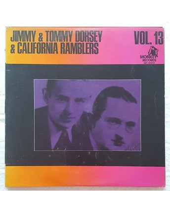 33 Giri JIMMY & TOMMY DORSEY & CALIFORNIA... VOL.13 MONKEY REC MY40013 2LP - 438