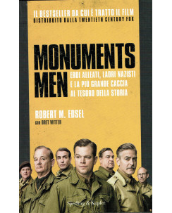 R.M.Edsel:Monuments Men ed.RIZZOLI NUOVO sconto 50% A20