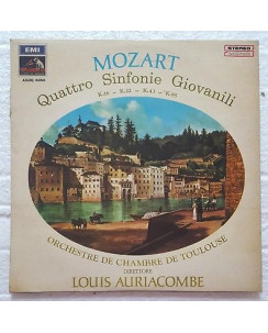 33 Giri MOZART QUATTRO SINFONIE GIOVANILI K.16, K.22, K.43, K.95 ASDQ5350 - 467