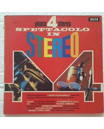33 Giri PHASE 4 STEREO SPETTACOLO IN STEREO DECCA 4 PH-4 ITA 1966 - 397