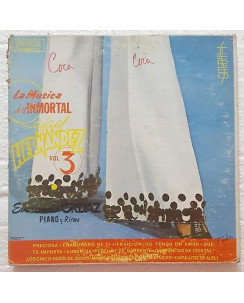 33 Giri RAFAEL HERNANDEZ, EVERARDO ORDAZ Piano y Ritmo VOL. 3 TECA LIS 583 - 388