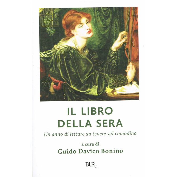 G.Bonino:il libro della sera un anno di letture ed.BUR NUOVO sconto...