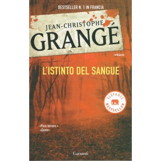 J.C.Grange:l'istinto del sangue ed.Garzanti sconto 50% A31  6,45€