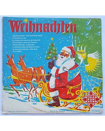 78 Giri WEIHNACHTEN (Notte di Natale) TW 30034 TELEFUNKEN Germany- 232