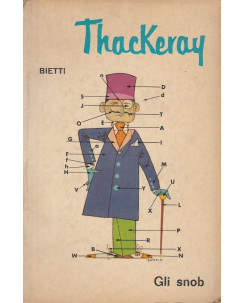 Thackeray: Gli snob  ed.Bietti  A26