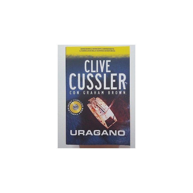 Clive Cussler, Graham Brown: Uragano NUOVO -50% ed. SuperPocket A76...