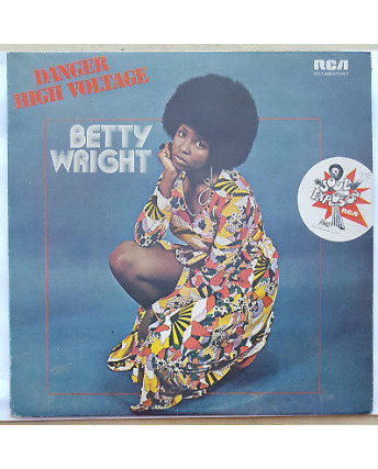 33 Giri BETTY WRIGHT Danger High Voltage RCA DXL 1-4003 PROMO 1976  - 276