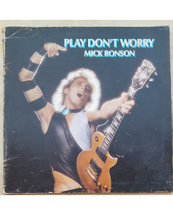 33 Giri MICK RONSON Play Don't Worry LABEL BIANCA FUORI COMMERCIO APL1-0681- 285