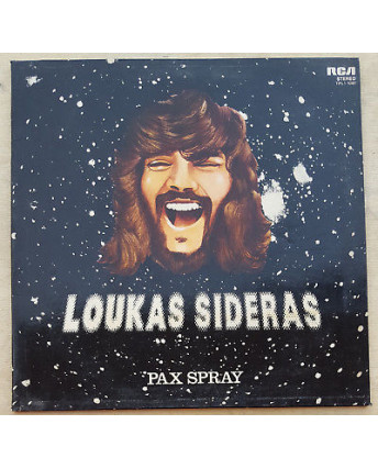 33 Giri LOUKAS SIDERAS Pax Spray ITALY RCA STEREO TPL 1-1081 ED FUORI COMM - 289