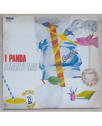 33 Giri I PANDA Amanti mai RCA TPL1 1064 ITALY PROMO LABEL BIANCA NON COMM - 305