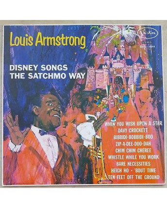 33 Giri LOUIS ARMSTRONG Disney Songs the satchmo way BVS 4044 WALT DISNEY - 308