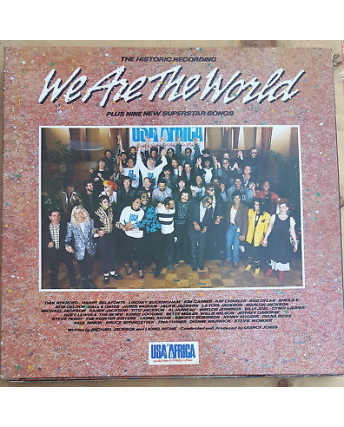 33 Giri WE ARE THE WORLD Plus nine new superstars songs CBS 26454 1985 - 329