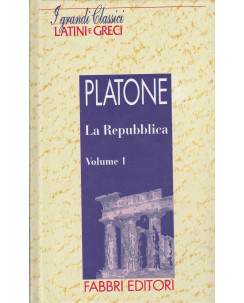 Classici Latini e Greci:Platone-La Repubblica Vol.I  ed.Fabbri A25