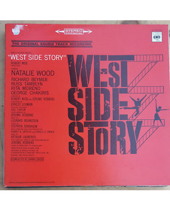 33 Giri WEST SIDE STORY Original Sound track recording CBS S 70006 HOLLAND - 350