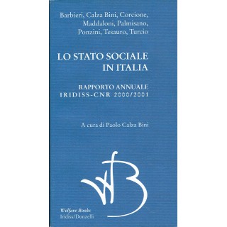 Barbieri Bini:lo Stato sociale in ITALIA 2000/01 ed.Donzell NUOVO s...