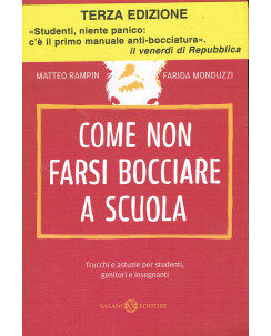 Rampin Monduzzi:come non farsi bocciare a scuola ed.SALANI NUOVO A66 