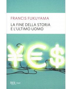 Francis Fukuyama:la fine della storia e l'ultimo uom ed.BUR NUOVO sconto 50% A09