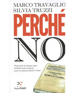 Marco Travaglio:perchè NO riforma Boschi Verdini ed.Paperfi NUOVO A69