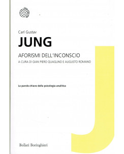 C.Gustav JUNG:aforismi dell'inconscio ed.Bollati Boringhier NUOVO A73