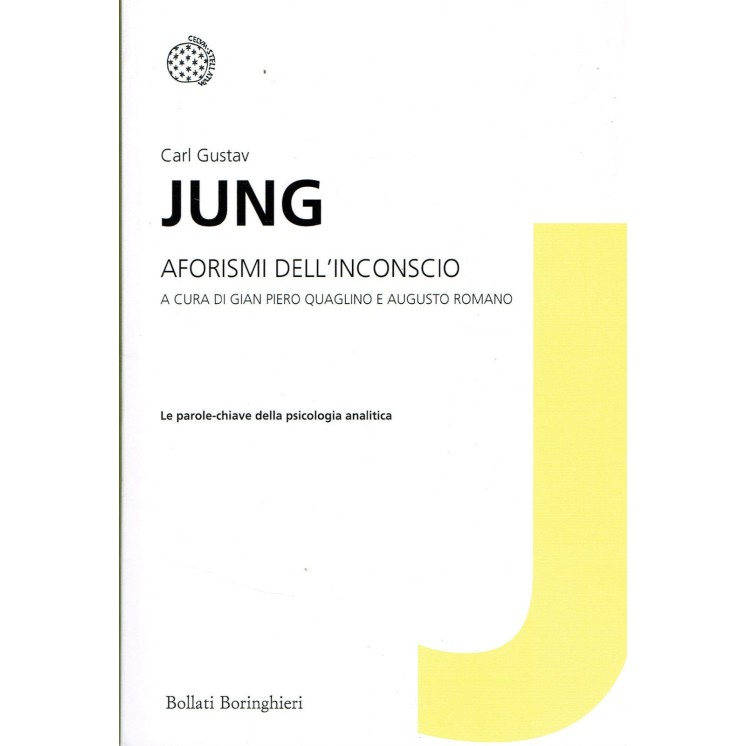 C.Gustav JUNG:aforismi dell'inconscio ed.Bollati Boringhier NUOVO s...